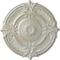 Ekena Millwork Attica Acanthus Leaf Ceiling Medallion (Fits Canopies up to 4 5/8"), 53 1/2"OD x 3 1/2"P, Flash Blue CM53ATFBS - alternate 1